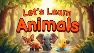 Can You Name All 15 Animals? 🐾 | The Curious Cube Kid