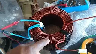 VD015 Montando transformador Toroidal  para o inversor