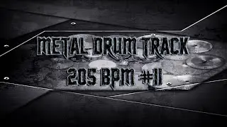 Fast Metal Drum Track 205 BPM | Preset 2.0 (HQ,HD)