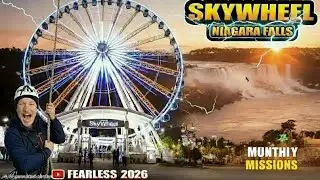 Boarding the SkyWheel With a Fear of Heights 😱| Niagara Falls 🇨🇦 🎡 #niagarafalls #skywheel #travel