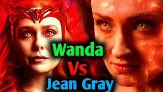 Scarlet Witch Vs Jean Gray 🔥 Deadpool 3 Going to be Fu**ing 😱😍 #marvel
