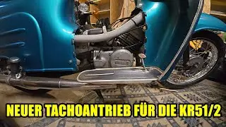 Neuer Tachoantrieb f&uuml;r die Simson Schwalbe KR51/2