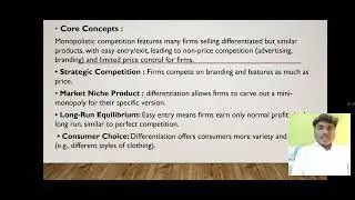 Presentation on Features of Monopolistic competition .For the subject Business Economics .