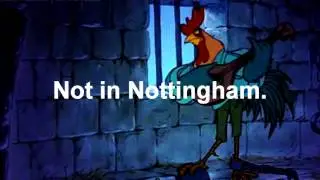 Not In Nottingham KARAOKE - Disney's Robin Hood