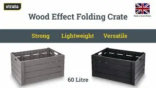 Strata Folding Crates