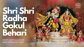 Short flim on Shri Shri Radha Gokul Behari Deity Installation,&nbsp;ISKCON&nbsp;Palghar