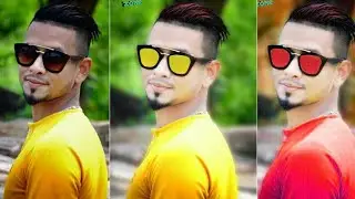 picsart nature photo editing | face glow + face fix + make stylish sunglasses