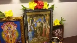 Hare Krishna Altar at Home