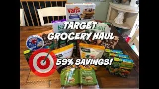 TARGET GROCERY HAUL 11/12/18 | I SAVED OVER $32 ON HEALTHY GROCERIES!!!