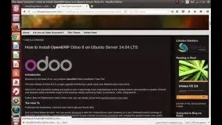 Install Odoo 9 (OpenERP) on Ubuntu 15.04