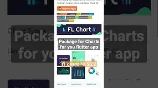 #flutter tip  - cool dependency for charts #shorts #shortvideo