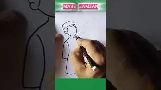 Ramzan mubarak 🕌❤️#ramzan #ramadan #mubarak #muslim #moon #drawing @Bismillahchannel06393