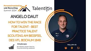 Angelo Daut (VfL Bochum) @ Personalmarketing und Recruiting Summit 2024