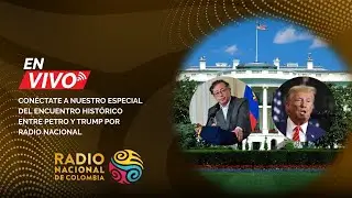 Sigue el minuto a minuto del histórico encuentro entre el presidente Petro y Donald Trump