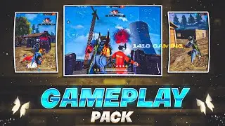 1410 Gaming Gameplay Pack | Free Fire Gameplay Pack | Copyright Free Gameplay Pack 🔥