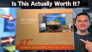 Тестирование игрового монитора SANSUI 27 дюймов WQHD 300 Гц