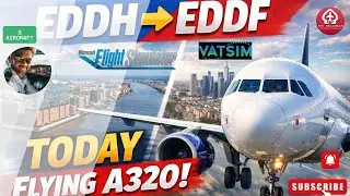 Flight Route: EDDH (Hamburg) ➝ EDDF (Frankfurt)