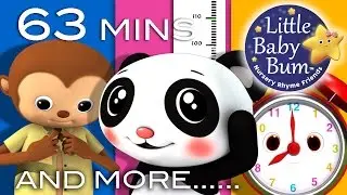 Growing Up Songs | Plus Lots More Nursery Rhymes | 63 Minutes Compilation from LittleBabyBum!