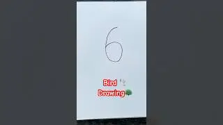 Easy Bird Drawing 🦚🦜 For Kids #kids #kidstv #kidsdrawing #easydrawing #birddrawing #howtodraw