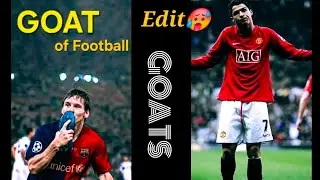 Goat of football 🐐🔥 | Leo messi🐐Cristiano Ronaldo | Football edit⚽| 