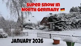 HEAVY SNOW IN GERMANY 🇩🇪 2026 #germany 