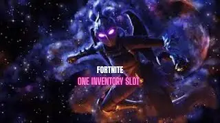 Attempting to win a game of Fortnite with only one Inventory slot!