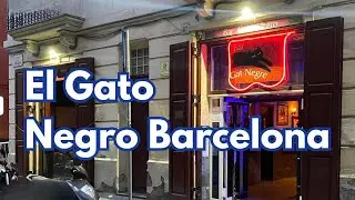 CHUPITOS AT GATO NEGRO 🍸 #barcelona #elgatonegro #2007 #spain #travel #enforex