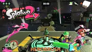 Splatoon 2 - The Octogalaxy 'One with the Cosmos' with Herobrush