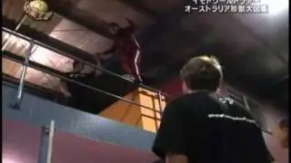 Japanese TV featuring Australian Parkour Association