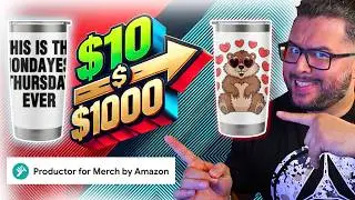 Secret Chrome Extension Makes $1000s on Amazon Merch (NO DESIGN SKILLS NEEDED!)