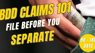 BDD Claim: How to File Your VA Disability Claim 90-180 Days Before Separation (2025 Guide)