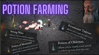 POTION FARMING FAST ( Halls of Torment )