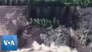 Video Captures Dramatic Cliff Collapse in New Zealand