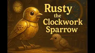 Rusty the clockwork sparrow