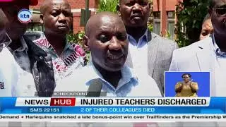 CS Ogamba visits teachers injured in tragic road accident