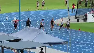 Ht2. 100m U17 Men, 2024 QLD Athletic Championships, QSAC 16 March 2024