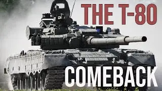 Танк Т-80 с исключительной мобильностью стремительно возвращается в элитные части России