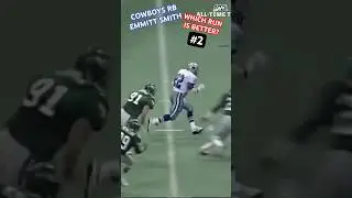 EMMITT SMITH ✭ BEST OF #COWBOYS LEGENDARY RB! 🔥 Which Of These 3 #Highlight Runs Is Better? 🏈 #NFL