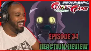 LIZARD PEOPLE!!! Digimon Ghost Game Episode 34 *Reaction/Review*