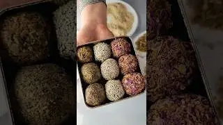 Date & Walnut Energy Balls ⚡🍯 | Healthy Snack Hack in 60 Seconds! #shorts #shortvideo #tiktok #asmr