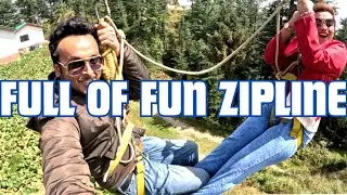 SHIMLA COUPLE ZIPLINE EXPERIENCE #shimla #zipline #adventure #trending #fun #vacation