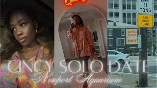 Solo Date Cincy Edition | Newport Aquarium | Exploring My Old/New City | Plus Size Vlog | Quiara B
