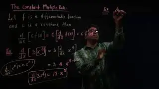 The Constant Multiple Rule