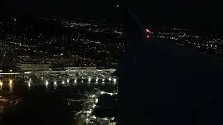 Delta Embraer 175 Stormy Turbulent Night Takeoff Seattle SEA - SMF 3-23-22