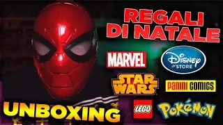 APRO i VOSTRI REGALI di NATALE + MARVEL, DISNEY, STAR WARS e POKEMON