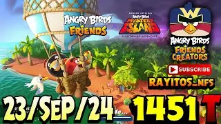 Angry Birds Friends All Levels Tournament 1451 Highscore POWER-UP walkthrough
