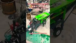 Newest diesel engine powered mobile rock crusher, boulder crusher,aggregate stones crushing machine