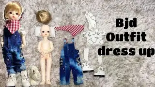 ASMR: Dress up with my cutest Bjd Soo!! | Ganti Outfit boneka bjd 1/6
