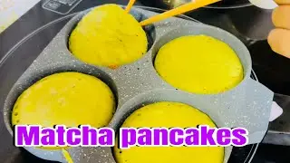 MATCHA PANCAKES GREEN TEA PANCAKE