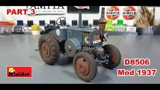 Miniart 1/24 German D8506 Mod 1937 Model Build PART 3